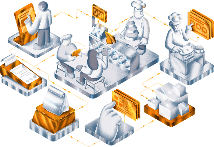 Visão geral do sistema para Padarias e Confeitarias
